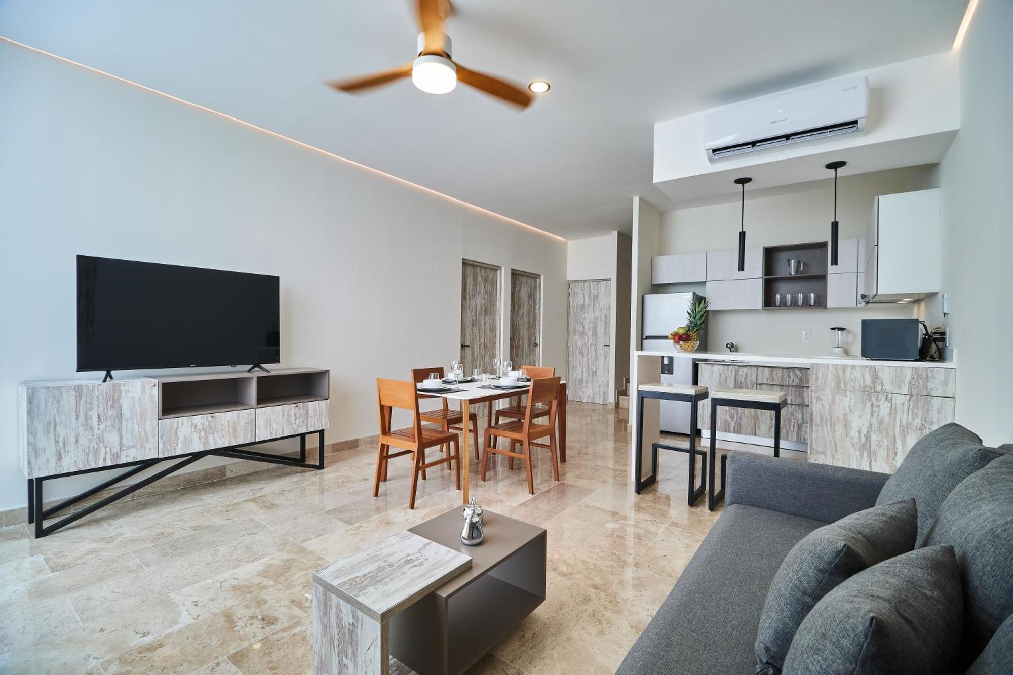 툴룸 Luxury Penthouse With Private Pool In Aldea Zama 아파트 외부 사진