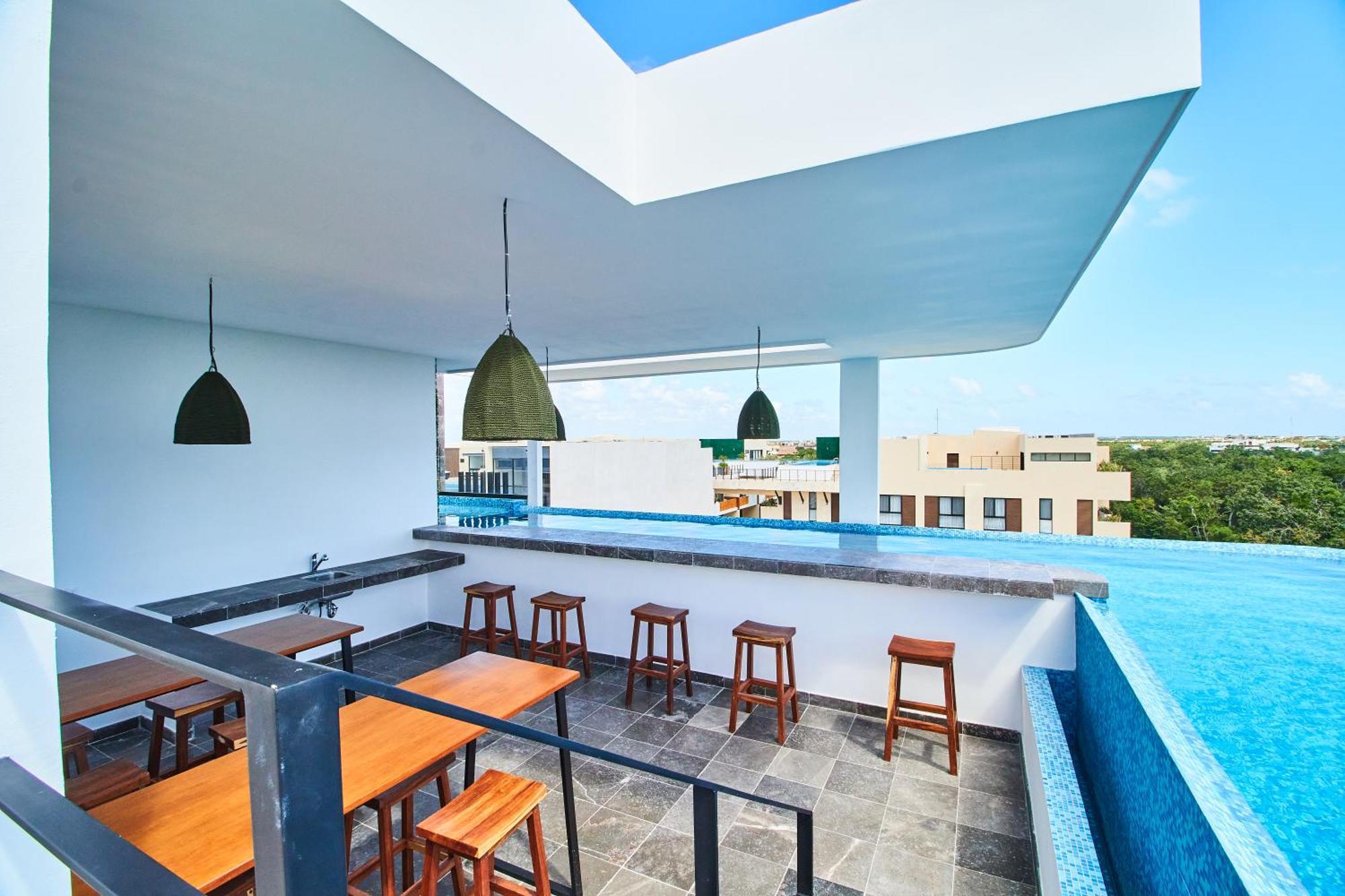 툴룸 Luxury Penthouse With Private Pool In Aldea Zama 아파트 외부 사진