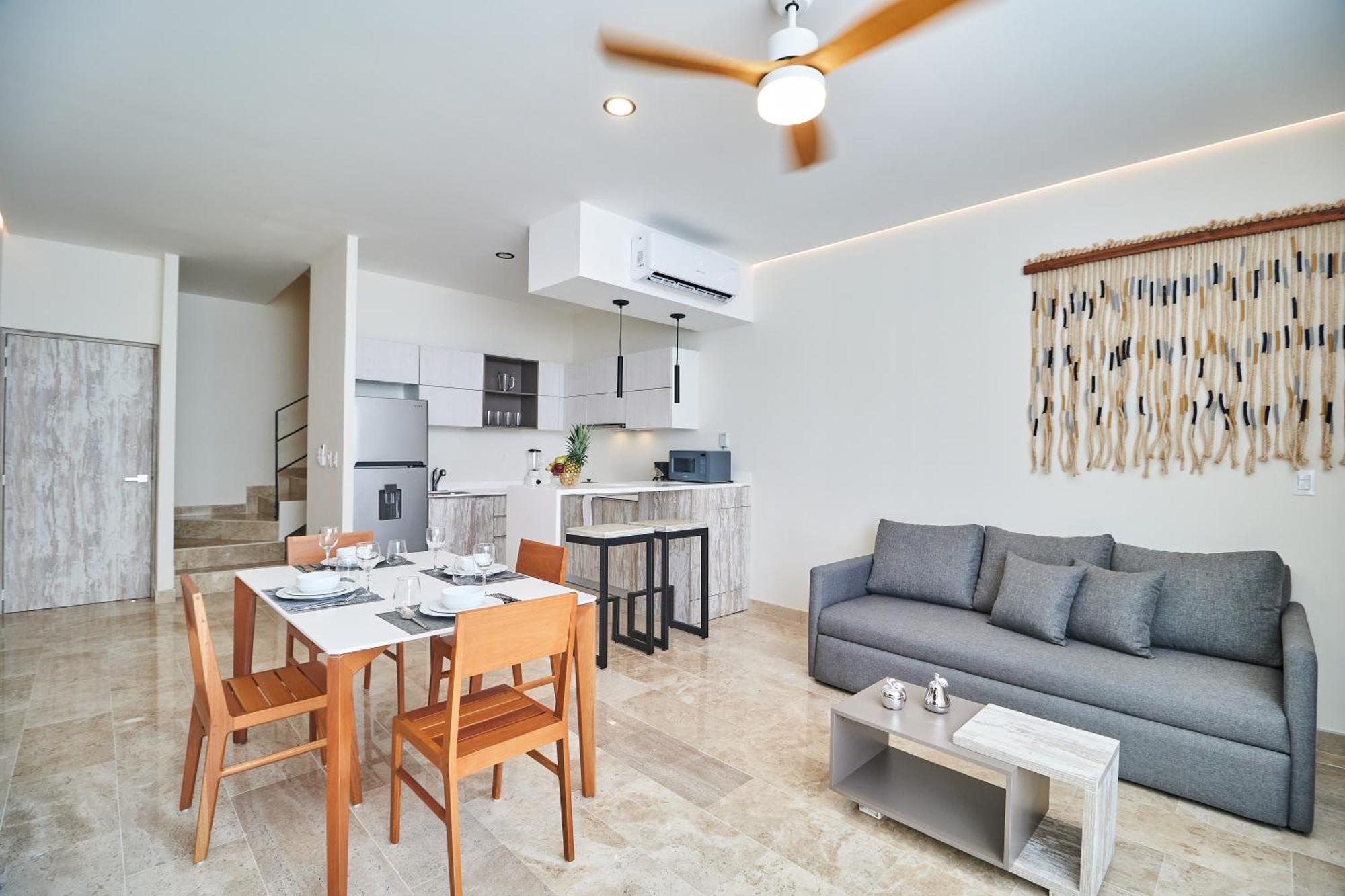 툴룸 Luxury Penthouse With Private Pool In Aldea Zama 아파트 외부 사진