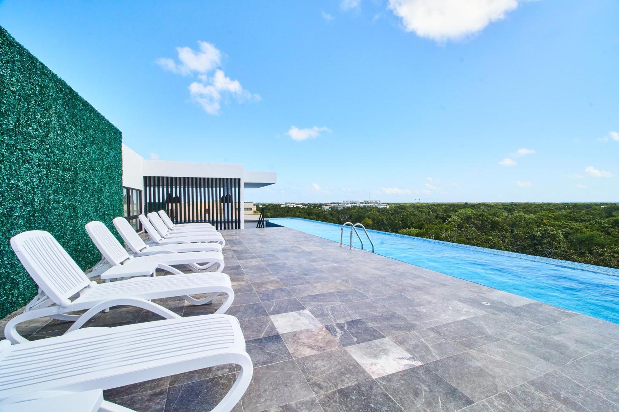 툴룸 Luxury Penthouse With Private Pool In Aldea Zama 아파트 외부 사진
